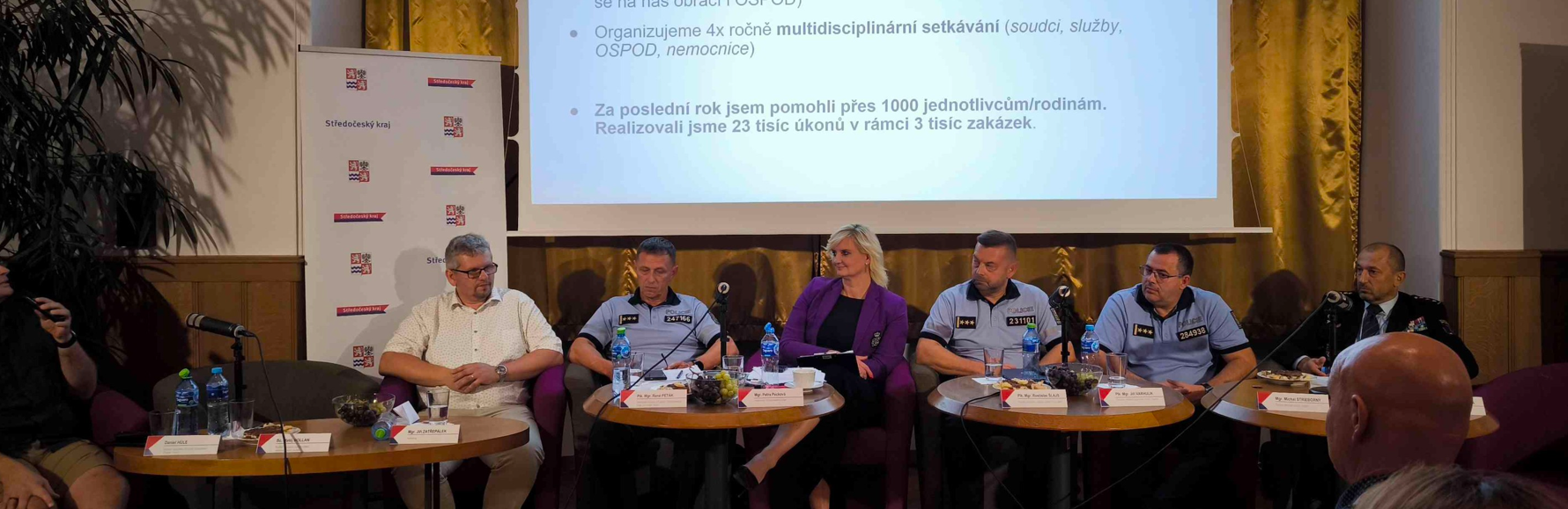 Středočeský kraj uspořádal v kladenské knihovně besedu o bezpečnosti