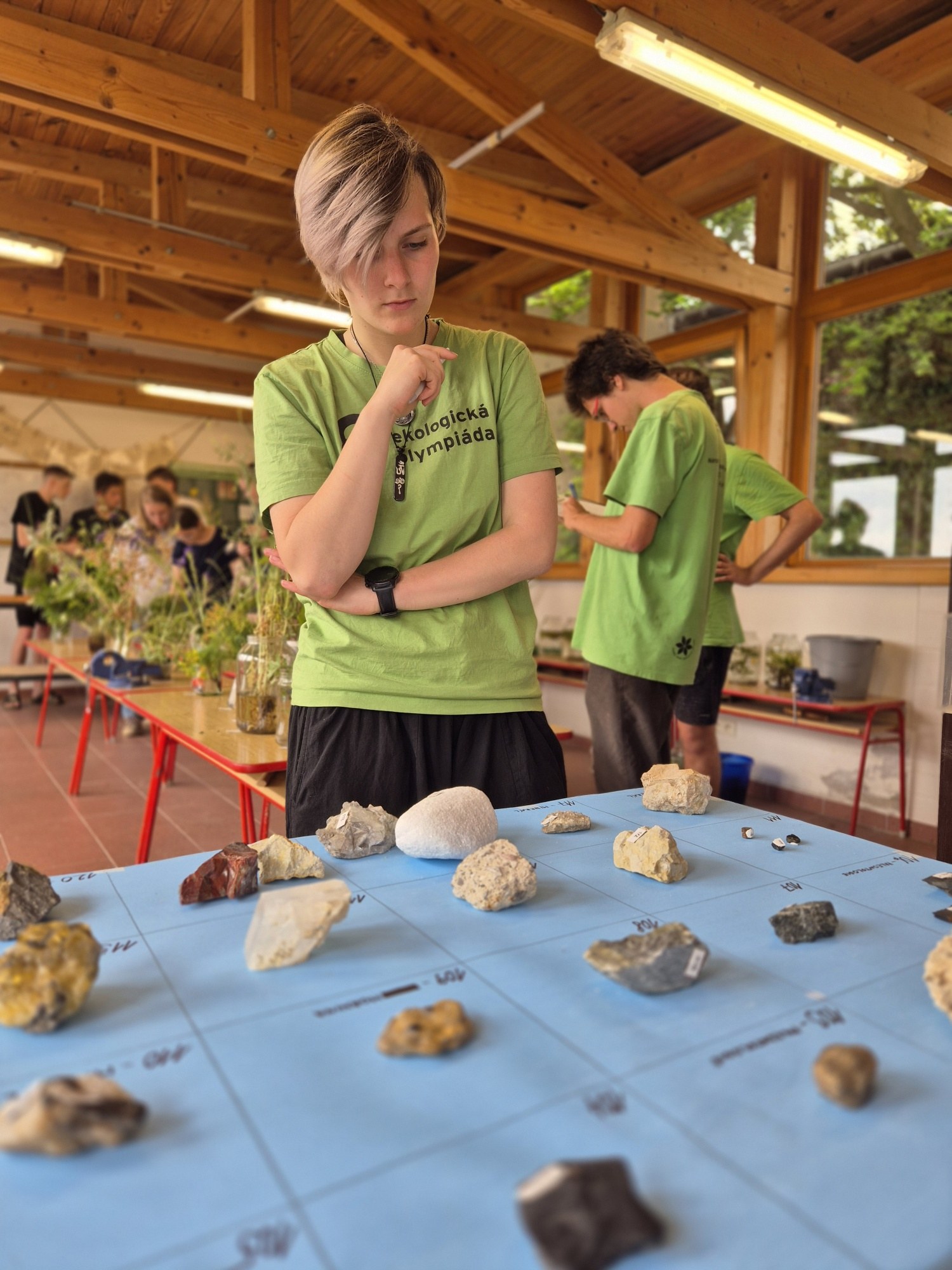Poznávací kvíz zahrnoval na 120 exponátů z oblasti zoologie, botaniky i geologie a paleontologie